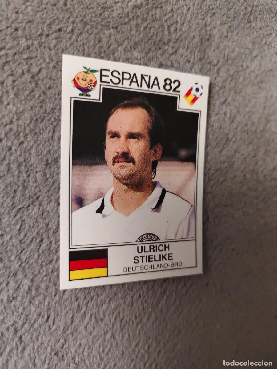 Cromos de f&uacute;tbol: 150 WORLD CUP STORY PANINI ULRICH STIELIKE (ALEMANIA) - MUNDIAL 1982 82 -- MUNDIAL SONRICS AAJ