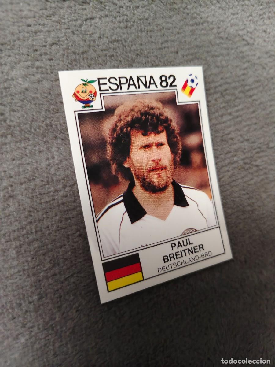 Cromos de f&uacute;tbol: 151 WORLD CUP STORY PANINI PAUL BREITNER (ALEMANIA) - MUNDIAL 1982 82 -- MUNDIAL SONRICS AAJ