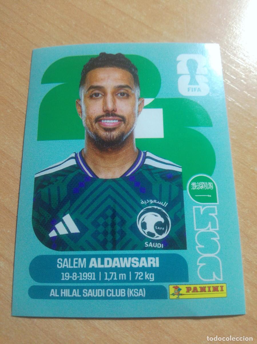 Cromos de f&uacute;tbol: KSA 16 ALDAWSARI ARABIA SAUDI MUNDIAL FIFA WORLD CUP 2026 26 PANINI STICKERS NUEVO
