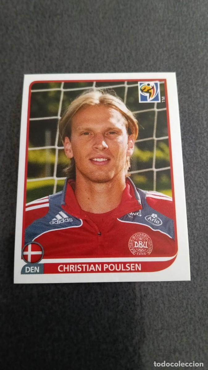Cromos de f&uacute;tbol: Mundial Fifa Sudafrica 2010 Panini 361 Poulsen Dinamarca