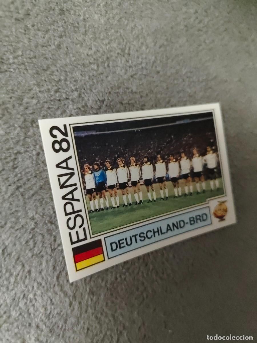 Cromos de f&uacute;tbol: 152 WORLD CUP STORY PANINI DEUTSCHLAND-ALEMANIA TEAM - MUNDIAL 1982 82 -- MUNDIAL SONRICS AAJ