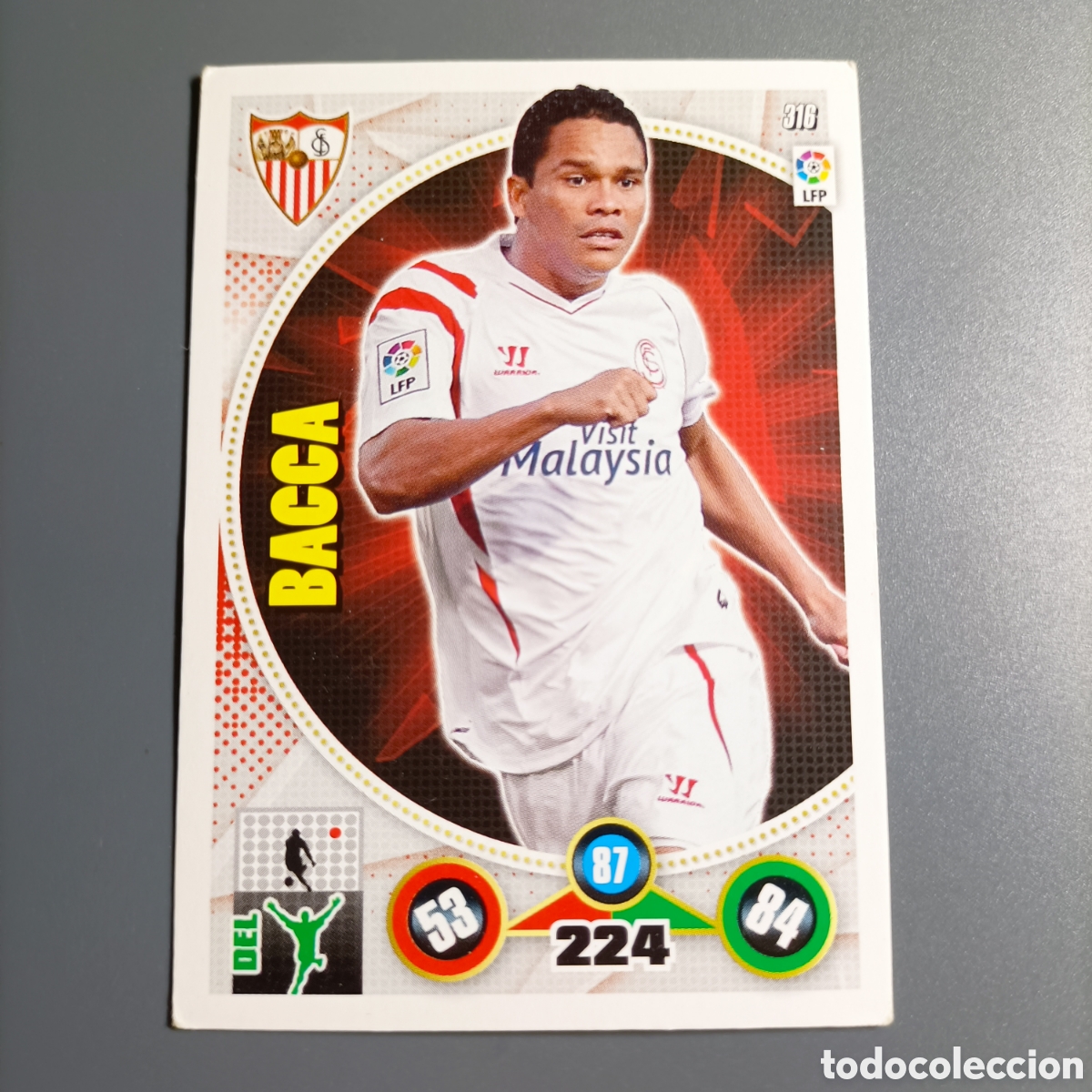 Cromos de f&uacute;tbol: ADRENALYN. LIGA 2014-2015 (SEVILLA) №316 BACCA