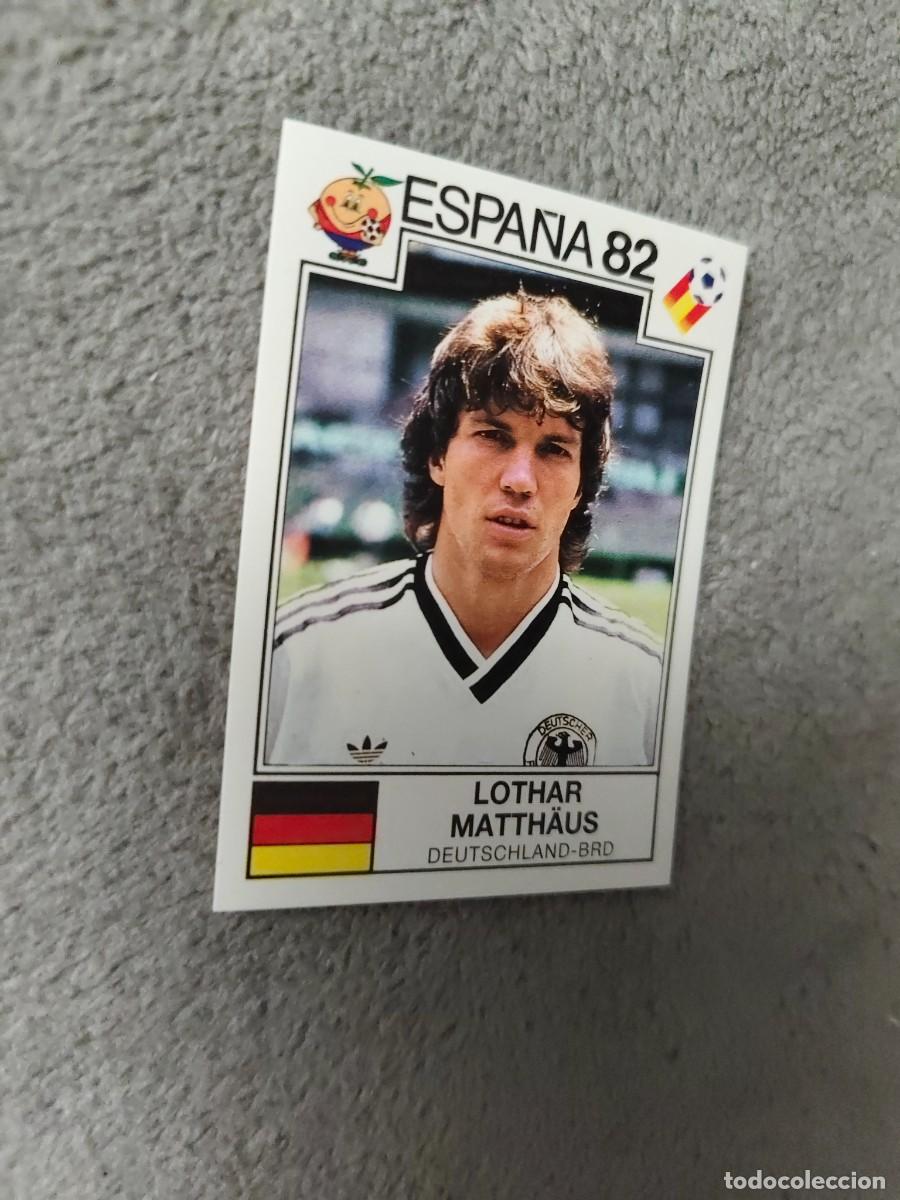 Cromos de f&uacute;tbol: 155 WORLD CUP STORY PANINI LOTHAR MATTHAUS (ALEMANIA) - MUNDIAL 1982 82 -- MUNDIAL SONRICS AAJ