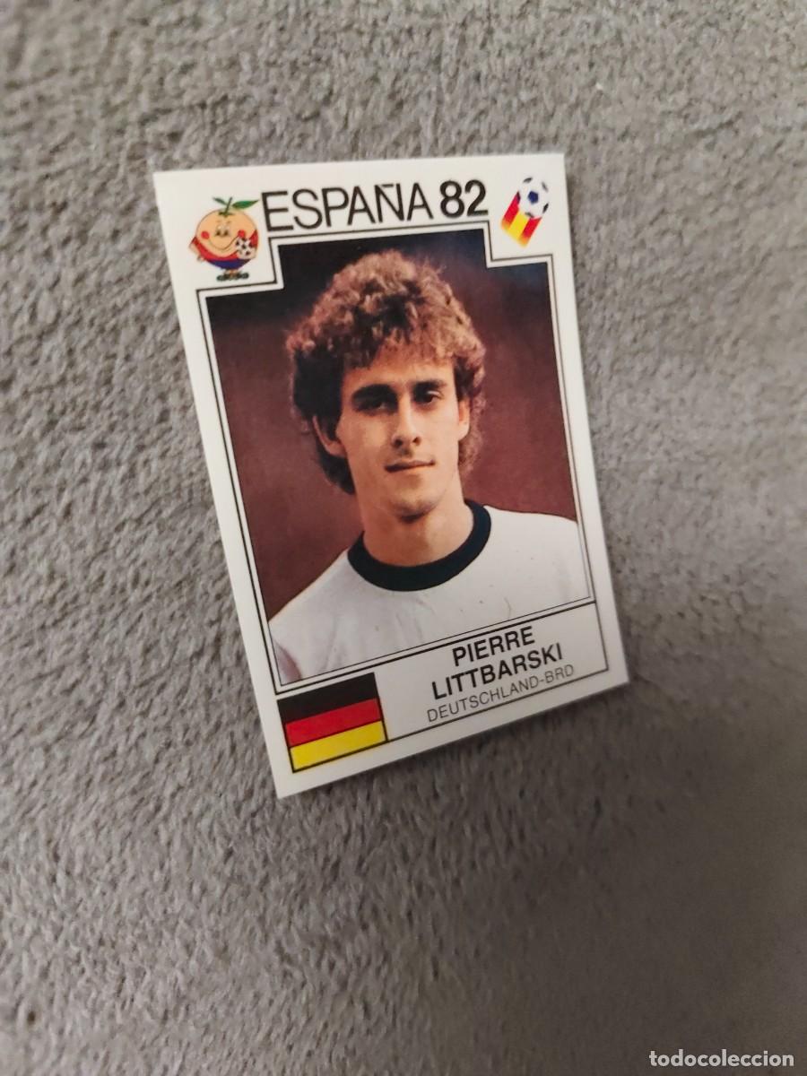Cartes &agrave; collectionner de Football: 156 WORLD CUP STORY PANINI PIERRE LITTBARSKI (ALEMANIA) - MUNDIAL 1982 82 -- MUNDIAL SONRICS AAJ