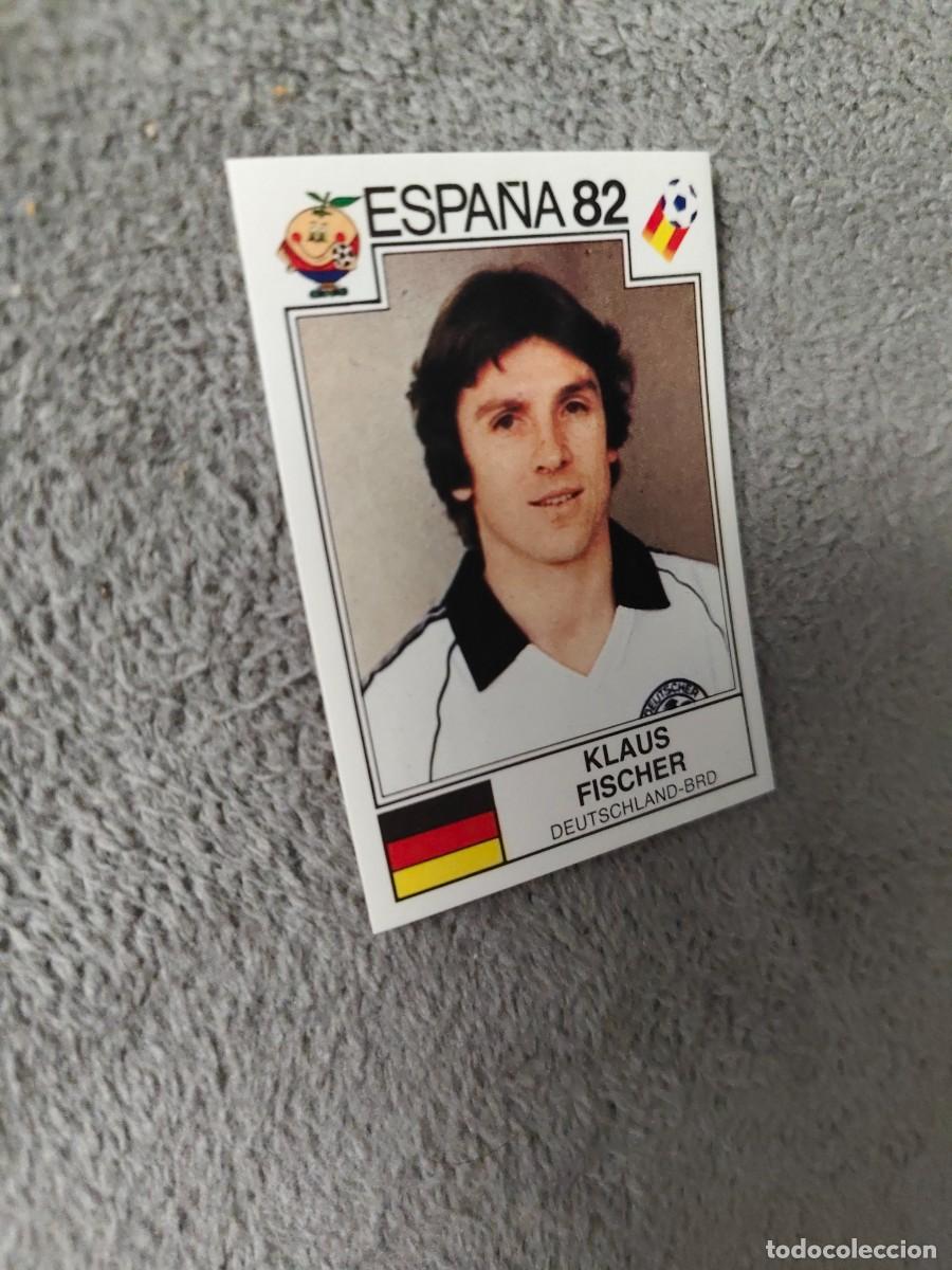 Cartes &agrave; collectionner de Football: 157 WORLD CUP STORY PANINI KLAUS FISCHER (ALEMANIA) - MUNDIAL 1982 82 -- MUNDIAL SONRICS AAJ