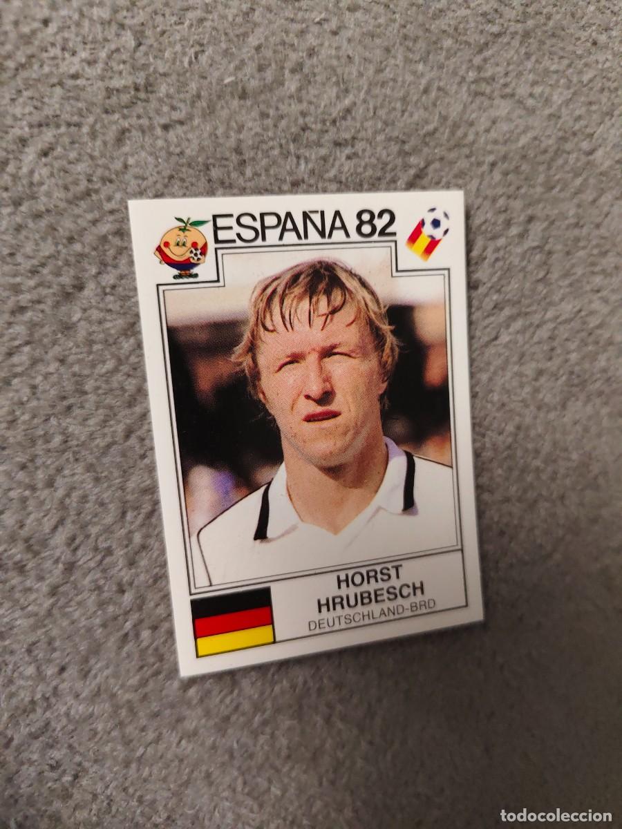 Cartes &agrave; collectionner de Football: 158 WORLD CUP STORY PANINI HORST HRUBESCH (ALEMANIA) - MUNDIAL 1982 82 -- MUNDIAL SONRICS AAJ