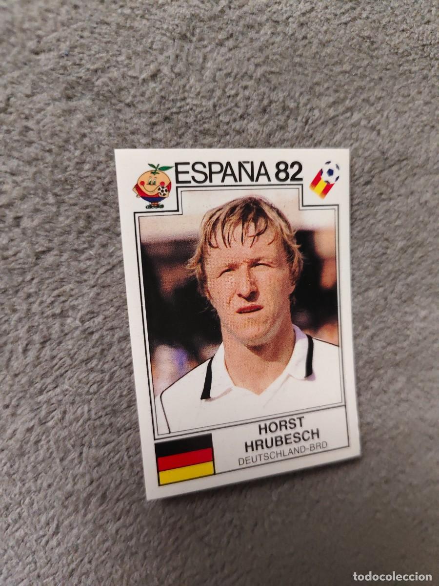Cartes &agrave; collectionner de Football: 158 WORLD CUP STORY PANINI HORST HRUBESCH (ALEMANIA) - MUNDIAL 1982 82 -- MUNDIAL SONRICS AAJ