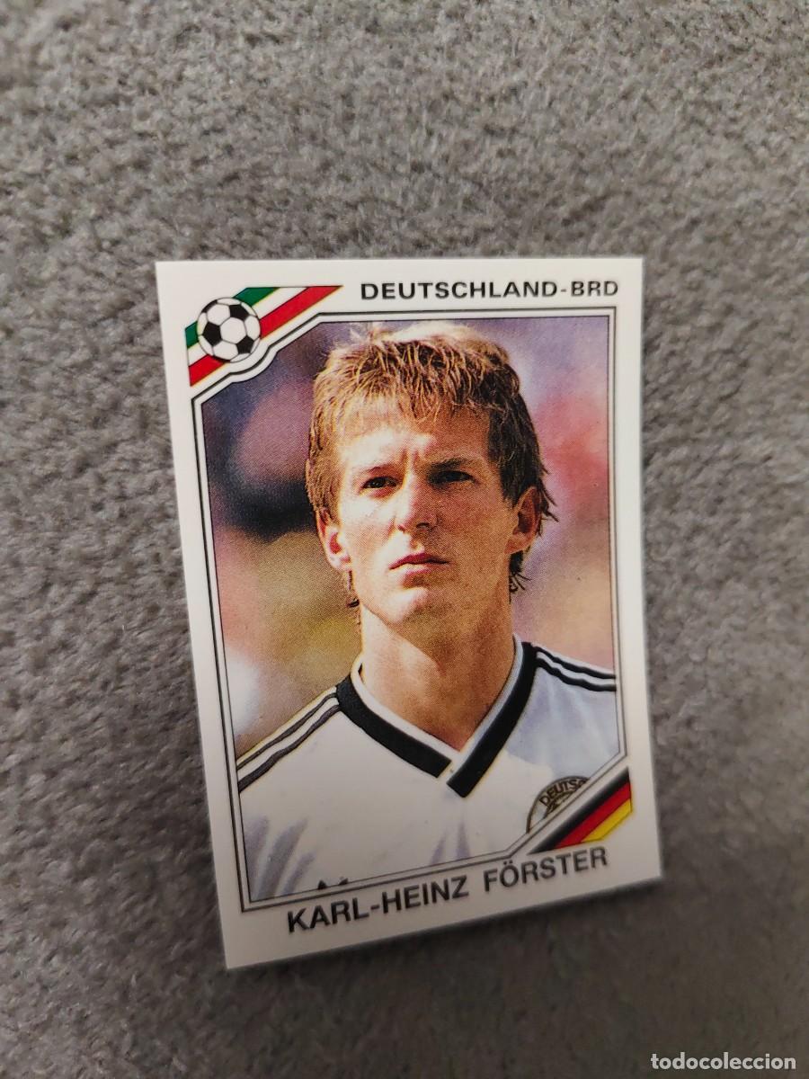 Cromos de f&uacute;tbol: 181 WORLD CUP STORY PANINI KARL-HEINZ FORSTER (ALEMANIA) - MUNDIAL 1986 86 -- MUNDIAL SONRICS AAJ