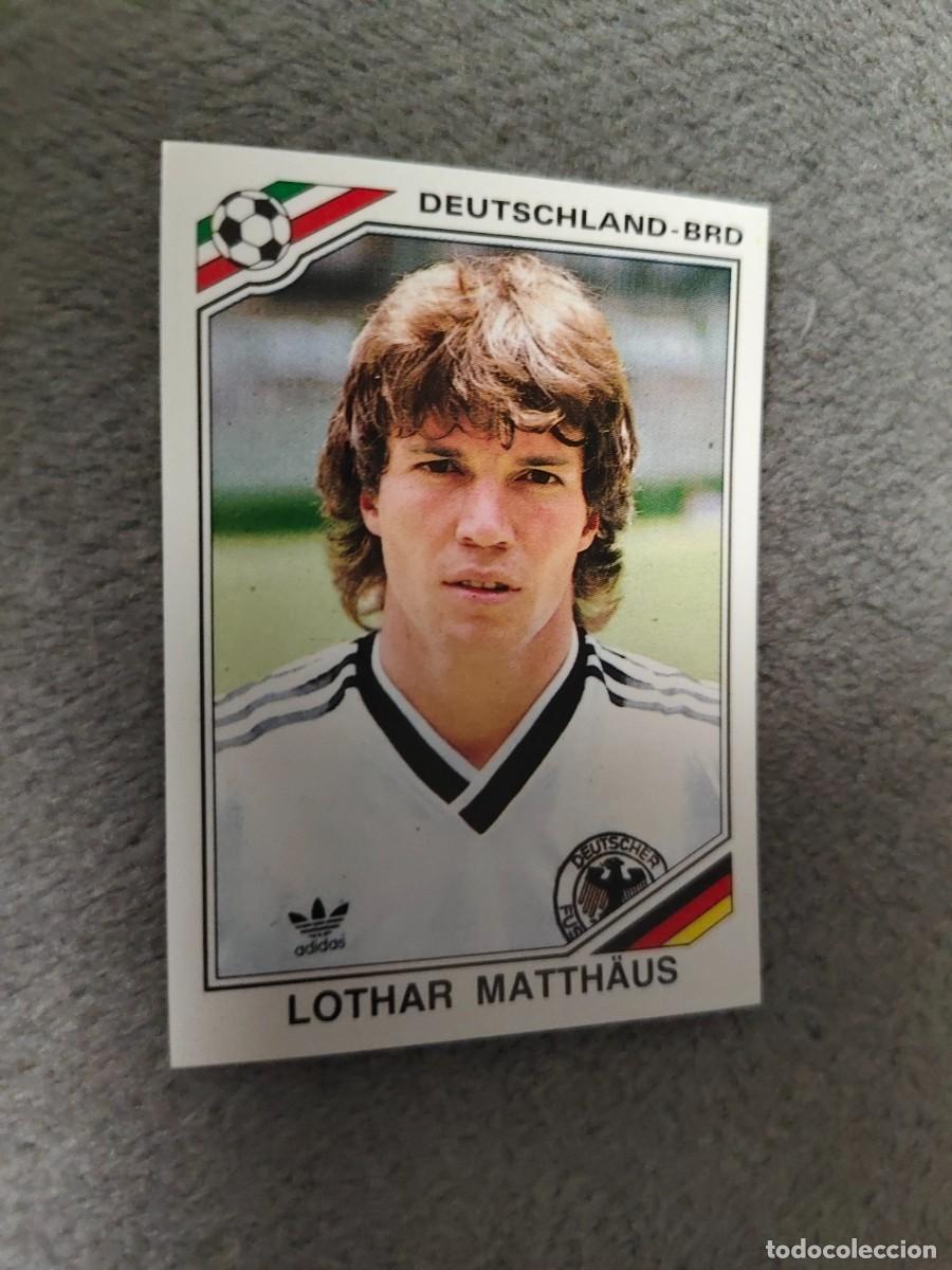 Cromos de f&uacute;tbol: 188 WORLD CUP STORY PANINI LOTHAR MATTHAUS (ALEMANIA) - MUNDIAL 1986 86 -- MUNDIAL SONRICS AAJ