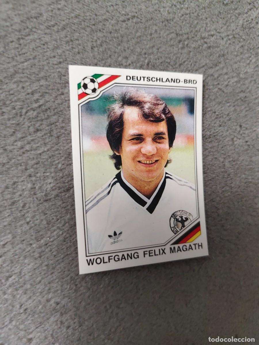 Cromos de f&uacute;tbol: 189 WORLD CUP STORY PANINI WOLFGANG FELIX MAGATH (ALEMANIA) - MUNDIAL 1986 86 -- MUNDIAL SONRICS AAJ