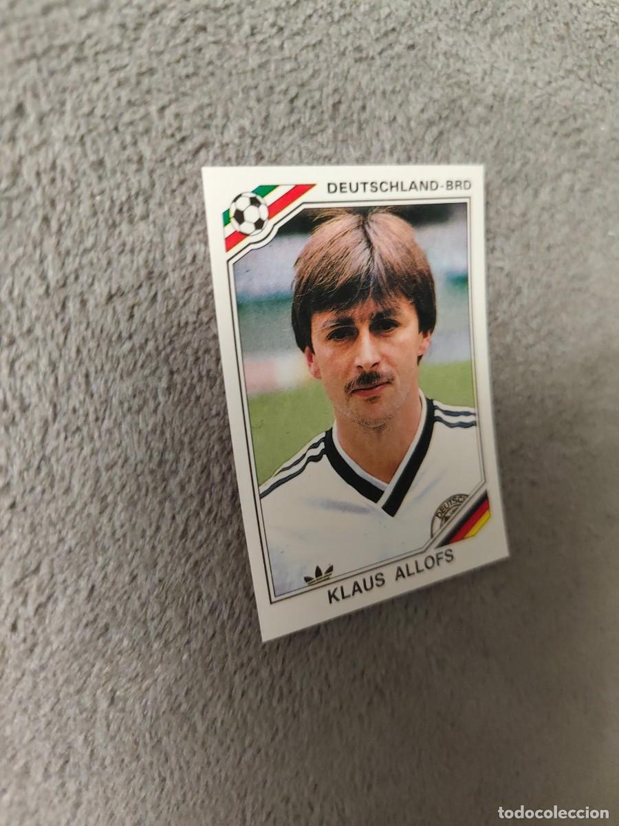 Cromos de f&uacute;tbol: 193 WORLD CUP STORY PANINI KLAUS ALLOFS (ALEMANIA) - MUNDIAL 1986 86 -- MUNDIAL SONRICS AAJ