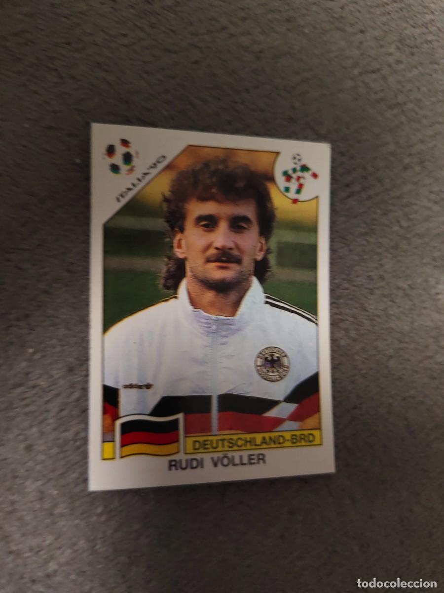 Figurine di Calcio: 209 WORLD CUP STORY PANINI RUDI VOLLER (ALEMANIA) - MUNDIAL 1990 90 -- MUNDIAL SONRICS AAJ