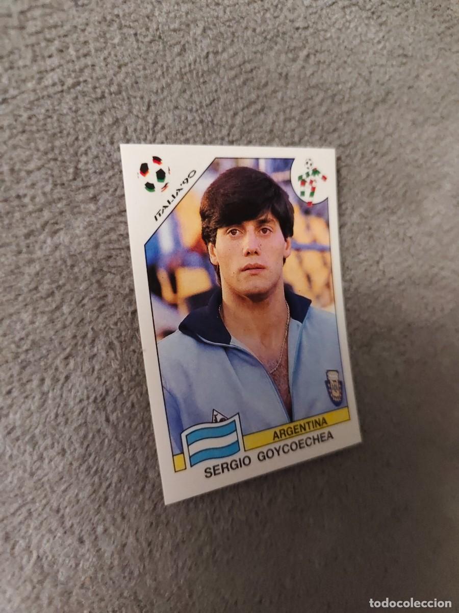 Cromos de f&uacute;tbol: 212 WORLD CUP STORY PANINI SERGIO GOYCOECHEA (ARGENTINA) - MUNDIAL 1990 90 -- MUNDIAL SONRICS AAJ