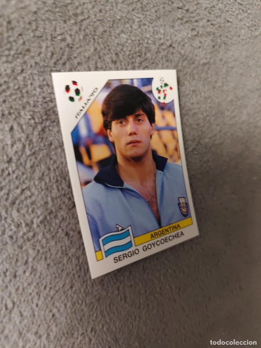 Cromos de f&uacute;tbol: 212 WORLD CUP STORY PANINI SERGIO GOYCOECHEA (ARGENTINA) - MUNDIAL 1990 90 -- MUNDIAL SONRICS AAJ