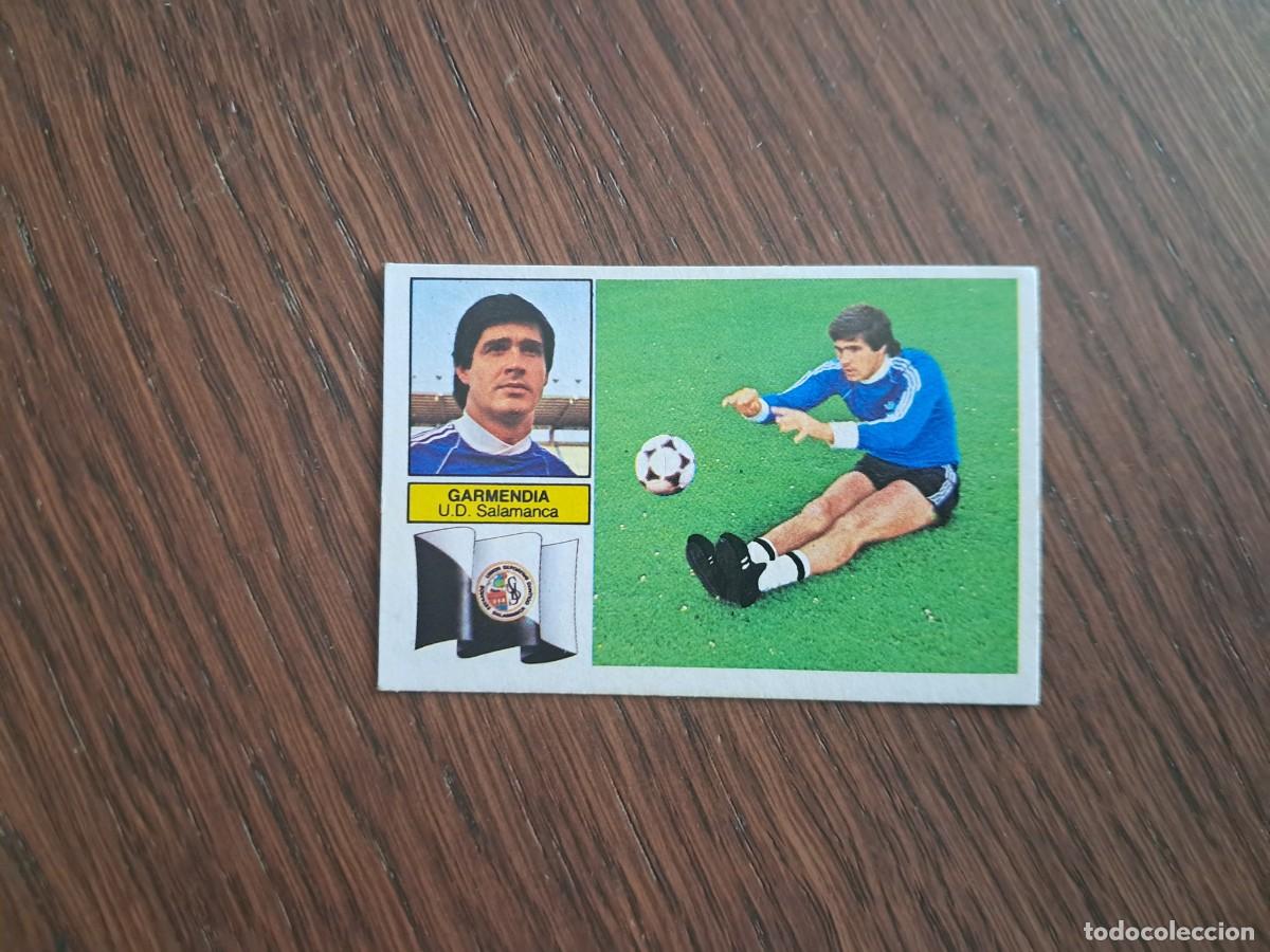Football Stickers: cromo de futbol, edic. Este, liga 82-83, Garmendia, Coloca en lugar de...UD Salamanca. sin pegar
