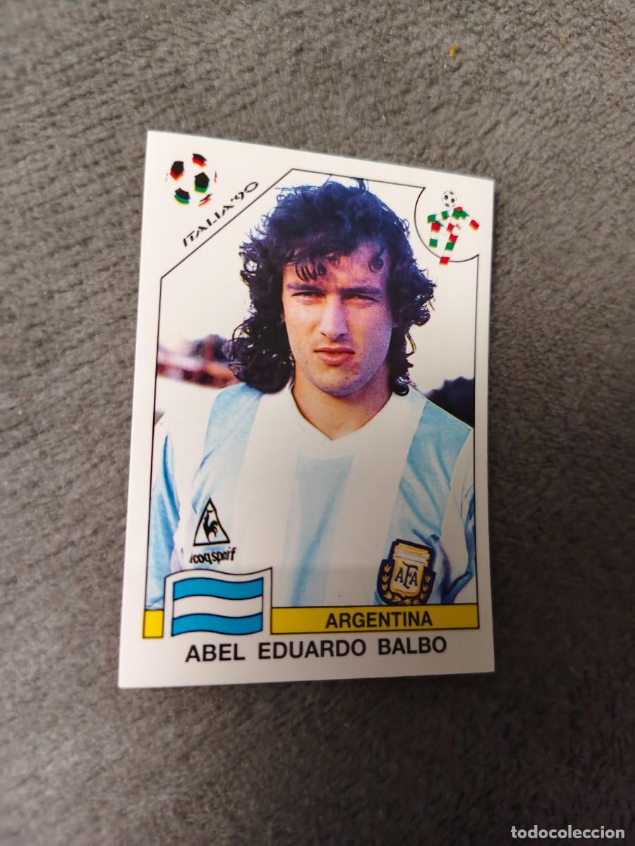 Cromos de f&uacute;tbol: 226 WORLD CUP STORY PANINI ABEL EDUARDO BALBO (ARGENTINA) - MUNDIAL 1990 90 -- MUNDIAL SONRICS AAJ