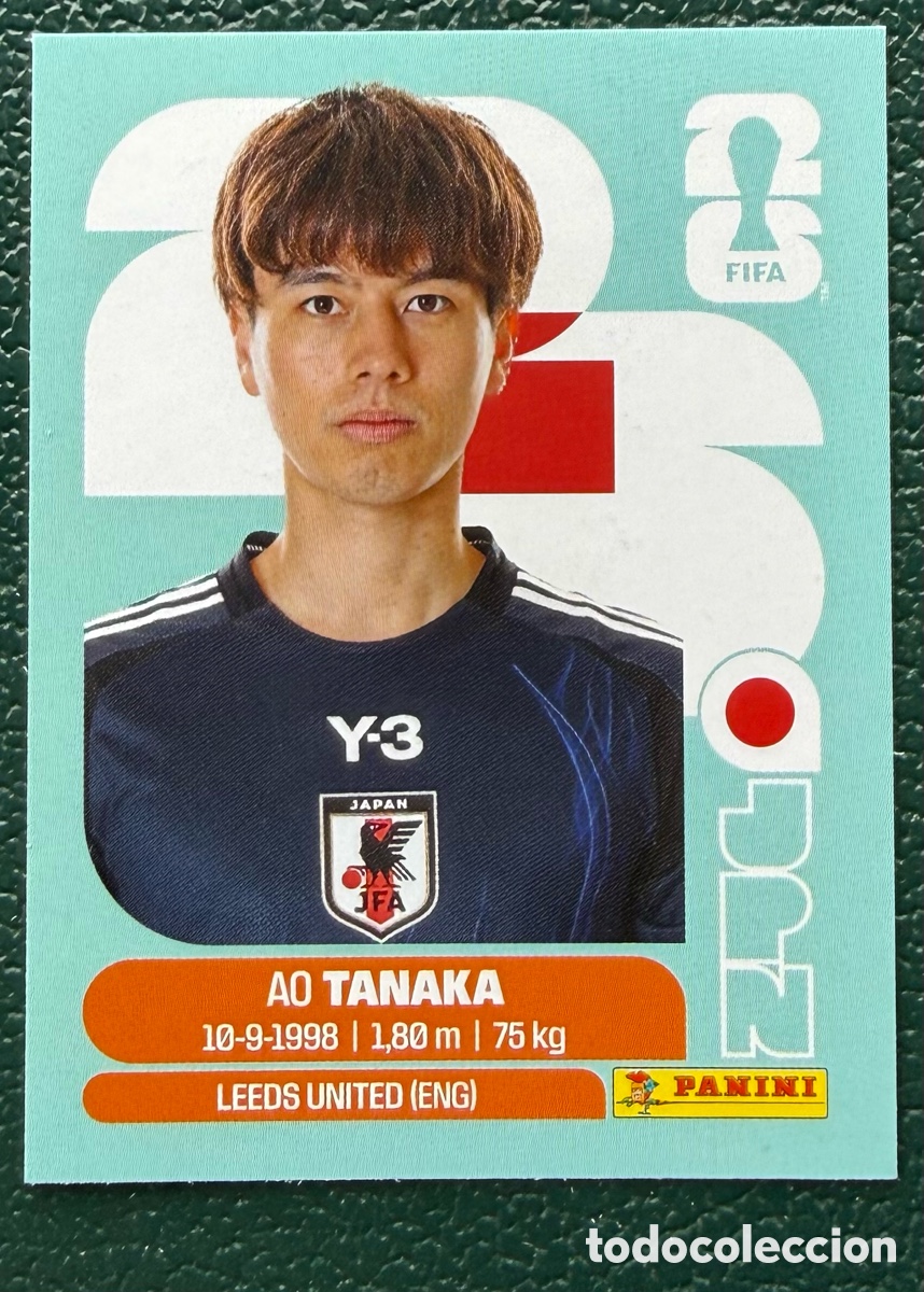 Figurine di Calcio: JPN 10 AO TANAKA JAPON CROMOS ALBUM FIFA WORLD CUP MUNDIAL 2026 PANINI