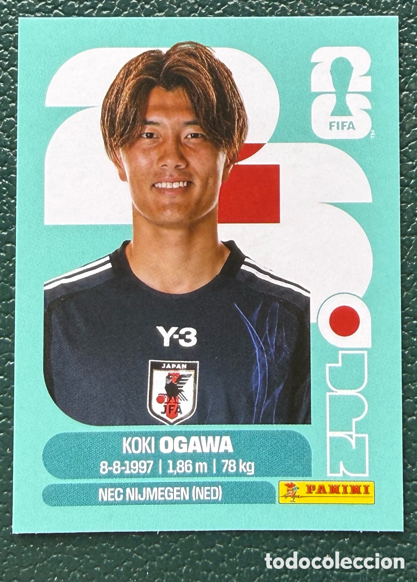 Figurine di Calcio: JPN 19 KOKI OGAWA JAPON CROMOS ALBUM FIFA WORLD CUP MUNDIAL 2026 PANINI