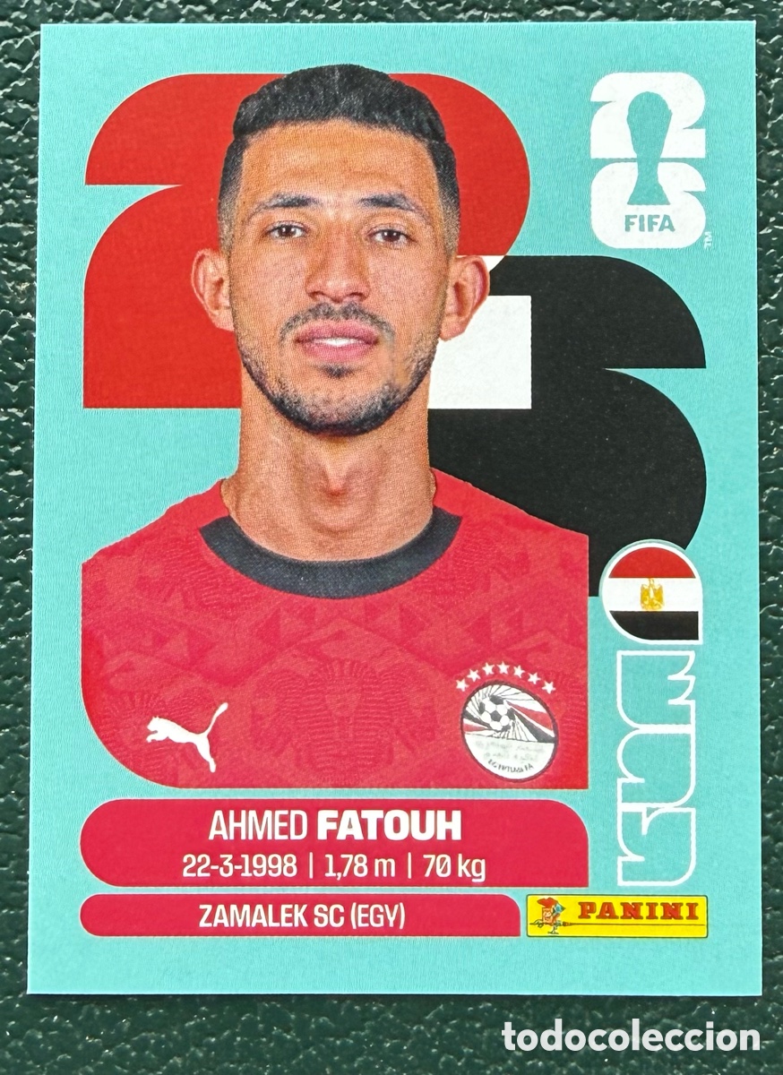 Cromos de Futebol: EGY 9 AHMED FATOUH EGIPTO CROMOS ALBUM FIFA WORLD CUP MUNDIAL 2026 PANINI