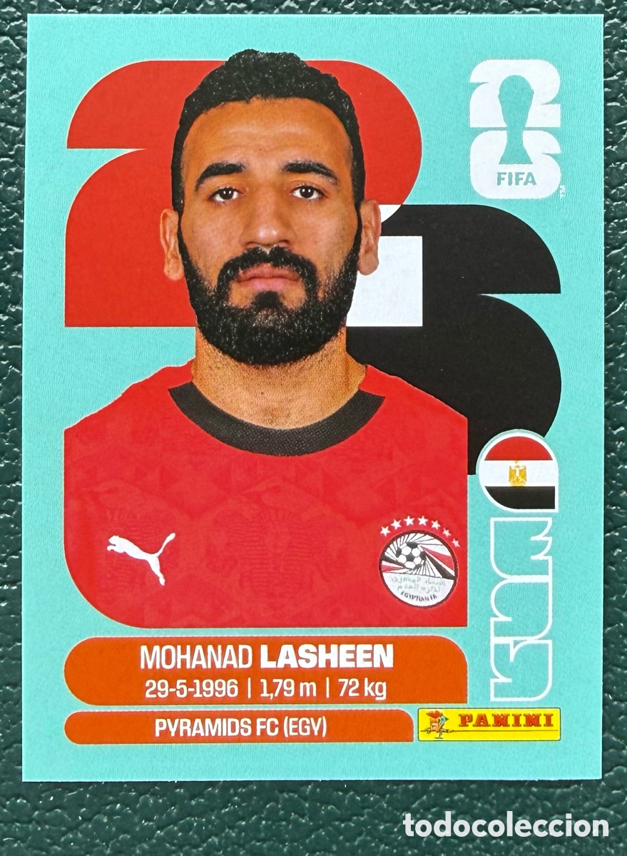 Cromos de Futebol: EGY 14 MOHANAD LASHEEN EGIPTO CROMOS ALBUM FIFA WORLD CUP MUNDIAL 2026 PANINI