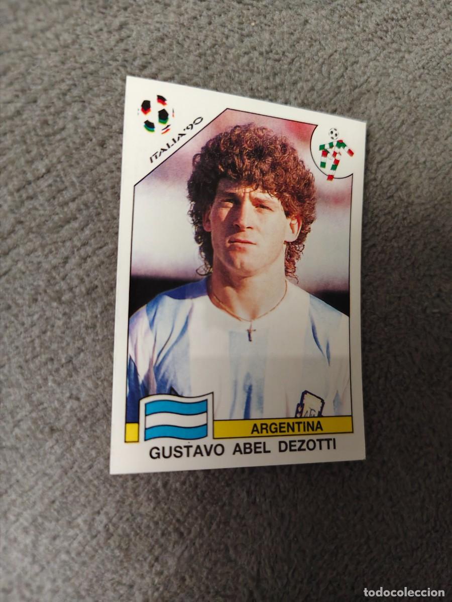 Cromos de f&uacute;tbol: 227 WORLD CUP STORY PANINI GUSTAVO ABEL DEZOTTI (ARGENTINA) - MUNDIAL 1990 90 -- MUNDIAL SONRICS AAJ