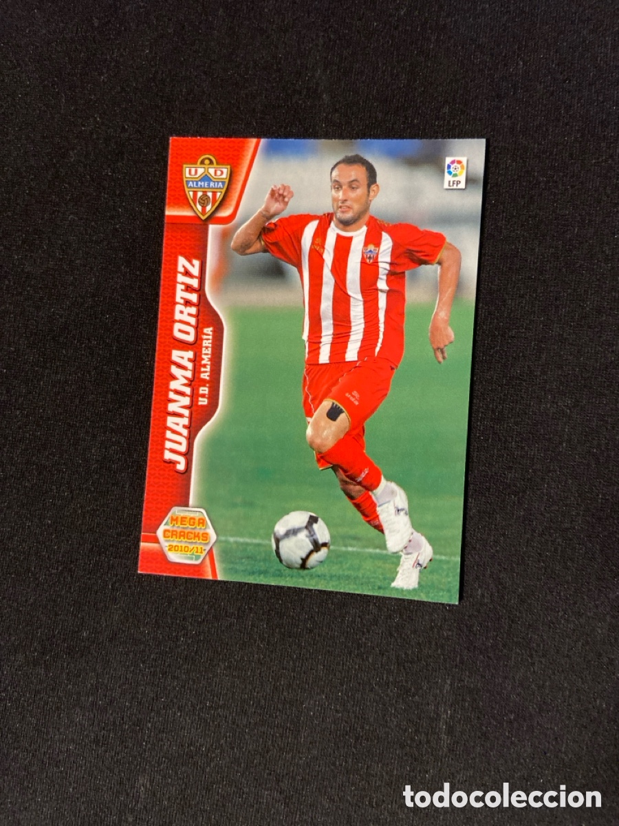 Cromos de f&uacute;tbol: JUANMA ORTIZ 8 (ALMERIA) MEGA