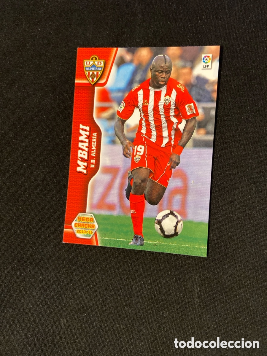 Cromos de f&uacute;tbol: M&rsquo;BAMI 10 (ALMERIA) MEGA