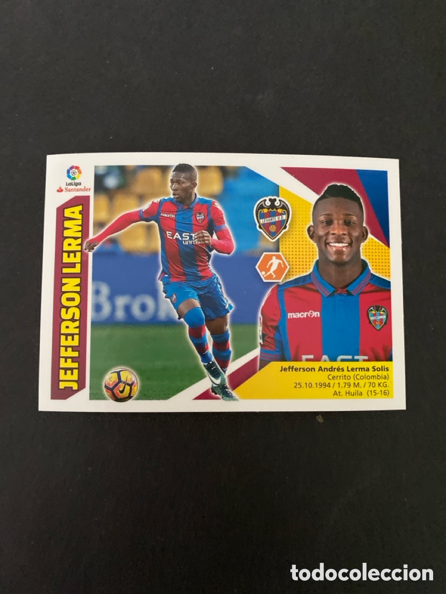 Cromos de f&uacute;tbol: Cromo liga 17/18 Levante UD N* 8