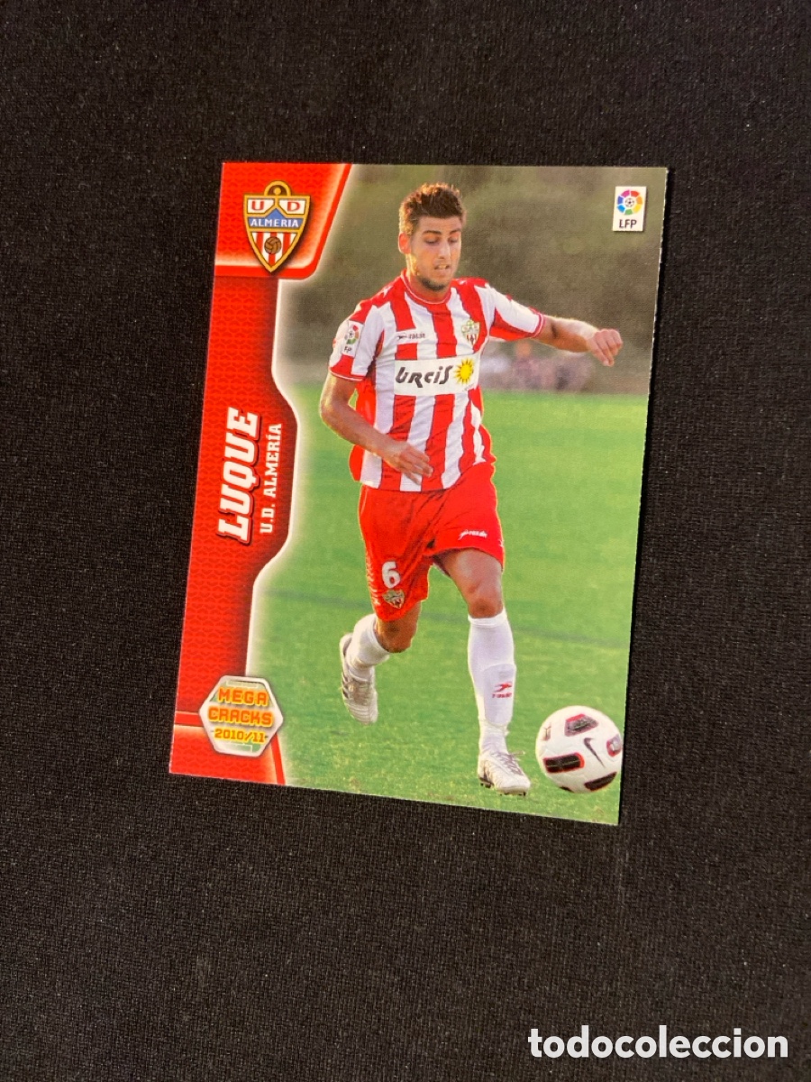 Cromos de f&uacute;tbol: LUQUE 11 BIS (ALMERIA) MEGA