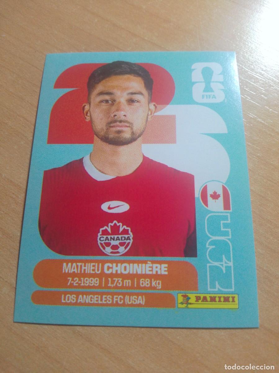 Cromos de f&uacute;tbol: CHOINI&Eacute;RE CANAD&Aacute; CAN 15 MUNDIAL FIFA WORLD CUP 2026 26 PANINI STICKERS NUEVO