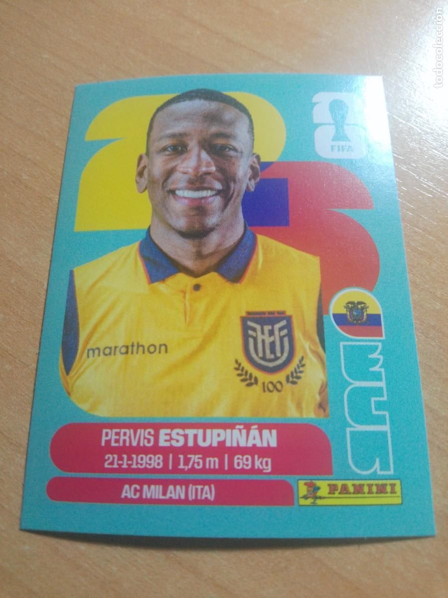 Cromos de f&uacute;tbol: ECU 5 ESTUPI&Ntilde;A&Ntilde; ECUADOR MUNDIAL FIFA WORLD CUP 2026 26 PANINI STICKERS NUEVO