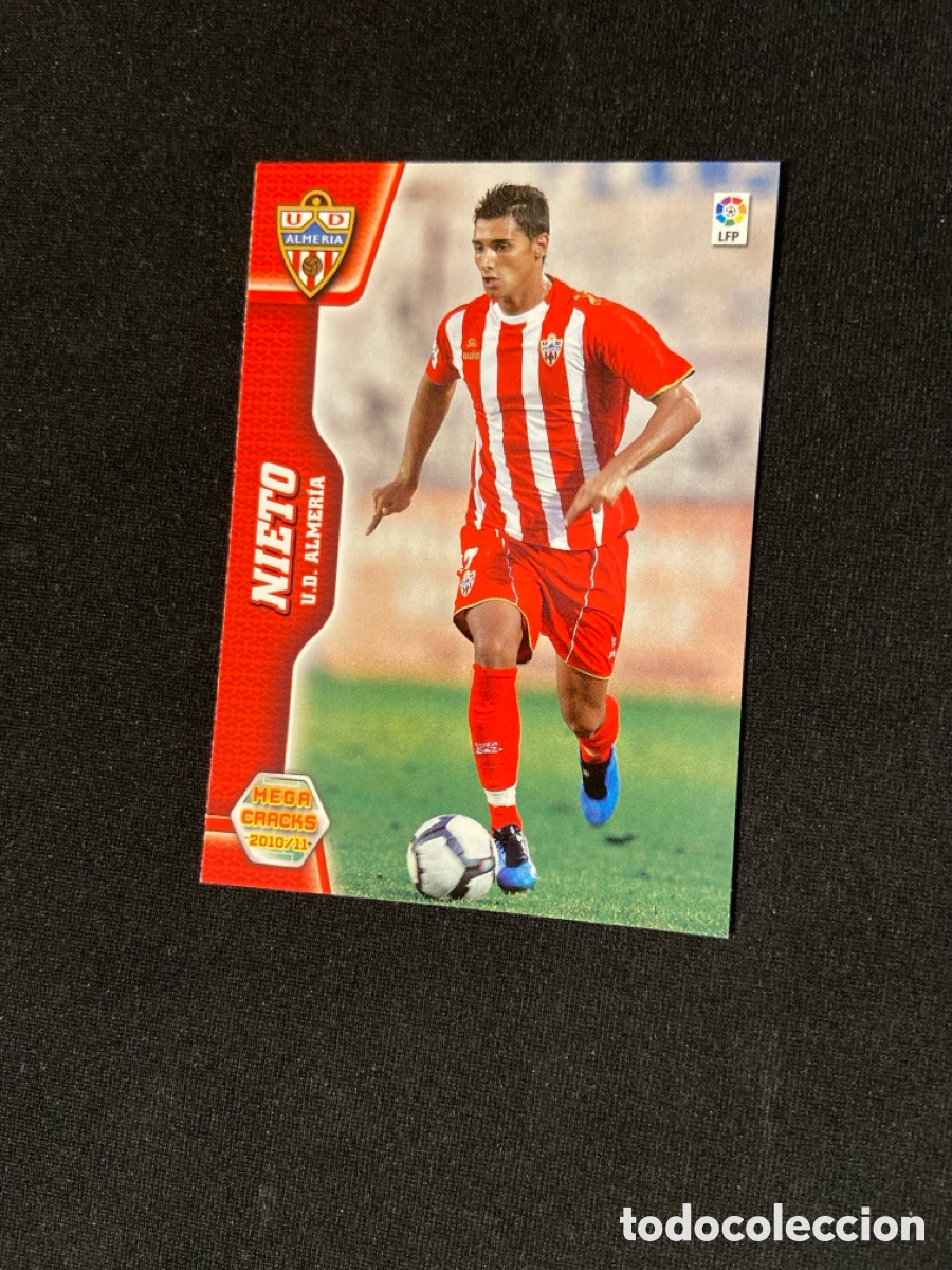 Cromos de f&uacute;tbol: NIETO 14 (ALMERIA) MEGA