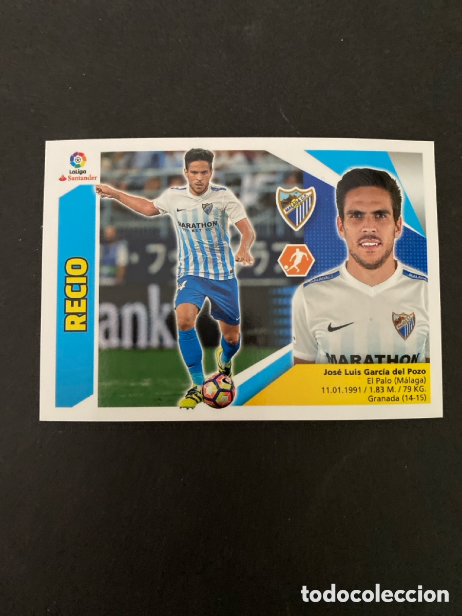 Cartes &agrave; collectionner de Football: Cromo liga 17/19 M&aacute;laga CF N* 10
