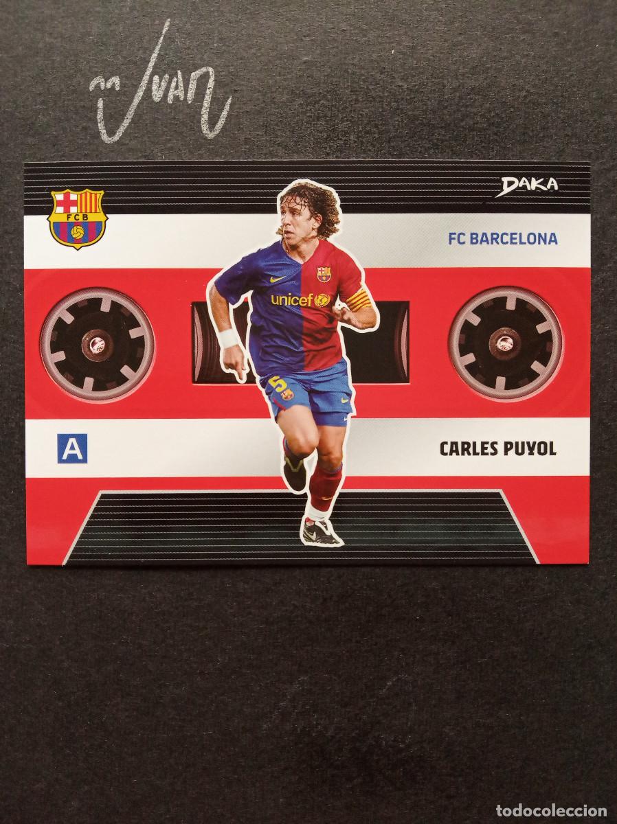 Cromos de f&uacute;tbol: EB 16 ECHOES CARLES PUYOL FC BARCELONA ESPA&Ntilde;A ⚽ DAKA &reg; TOP AUDIENCE 2025 2026 25 26 NUEVO