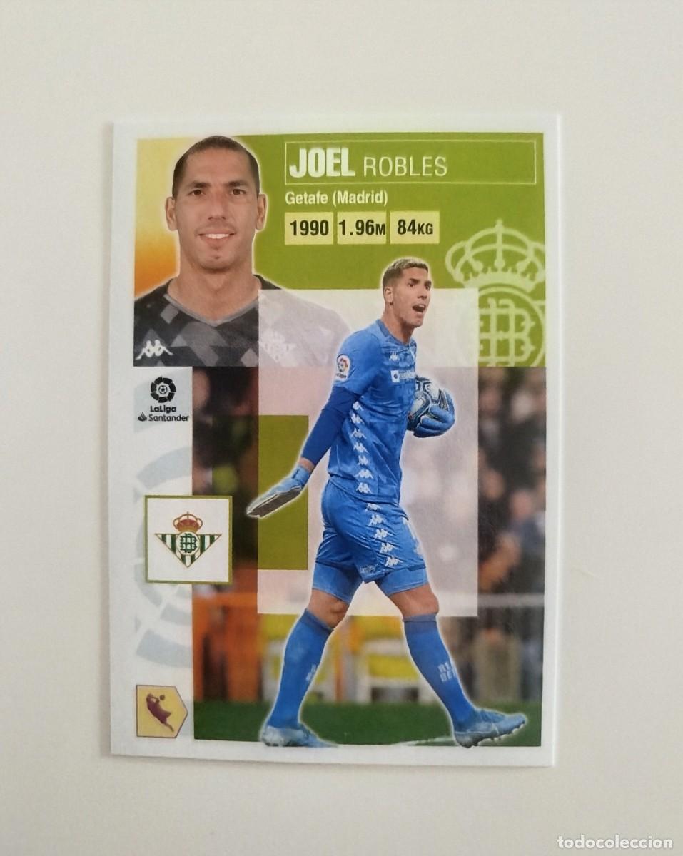 Cromos de f&uacute;tbol: Joel 2 SIN PEGAR NUNCA PEGADO Real Betis Liga Ediciones Este 20 21 / 2020 2021