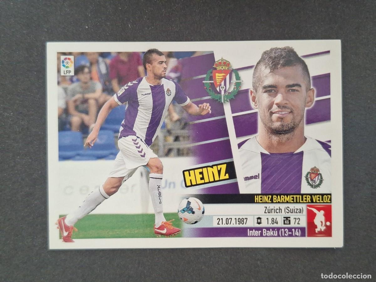Cartes &agrave; collectionner de Football: L5 HEINZ REAL VALLADOLID COLOCA LIGA ESTE 2013 2014 13 14 NUNCA PEGADO SIN PEGAR
