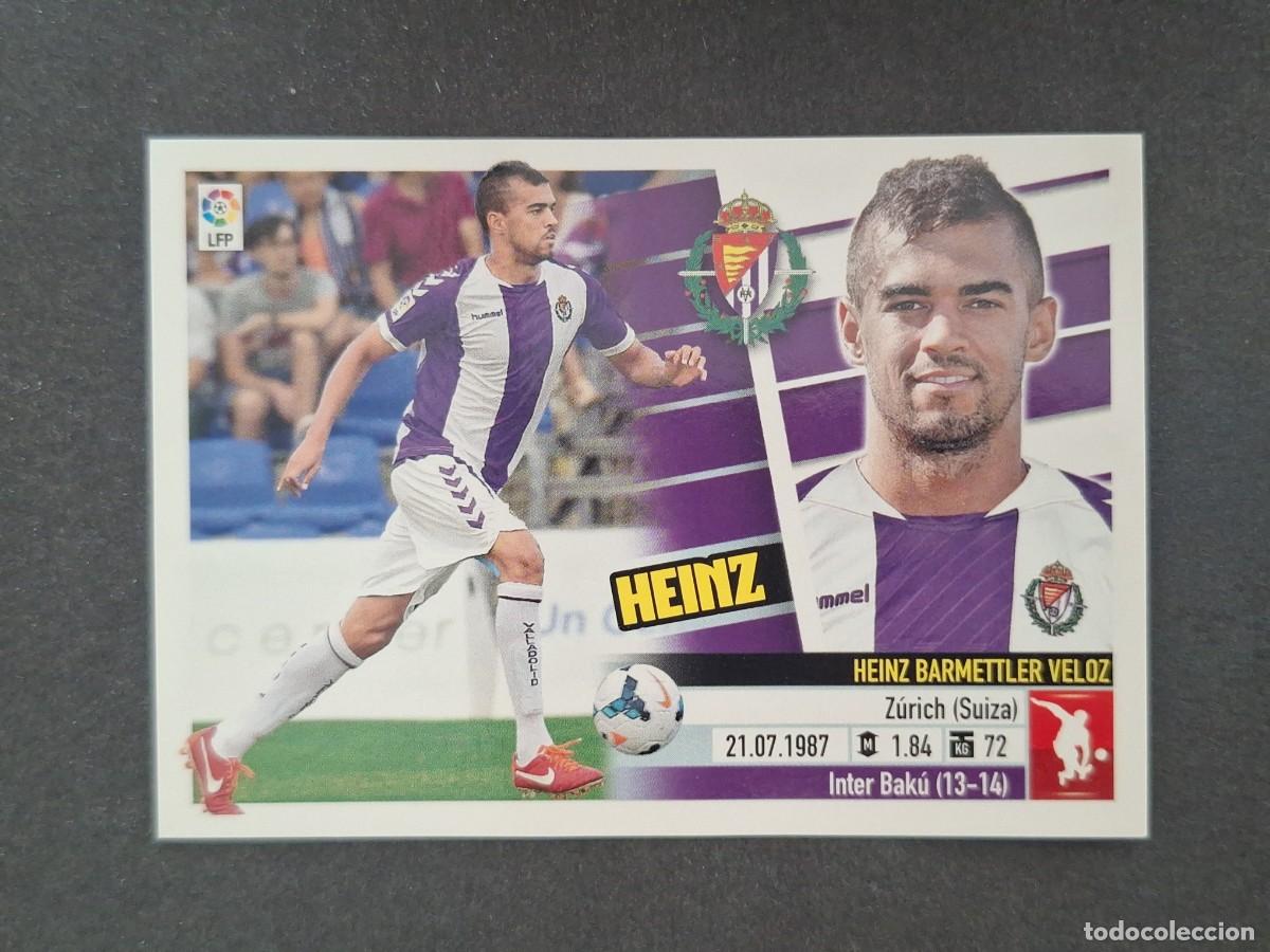 Cartes &agrave; collectionner de Football: L5 HEINZ REAL VALLADOLID COLOCA LIGA ESTE 2013 2014 13 14 NUNCA PEGADO SIN PEGAR