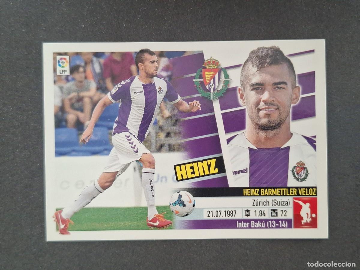 Cartes &agrave; collectionner de Football: L5 HEINZ REAL VALLADOLID COLOCA LIGA ESTE 2013 2014 13 14 NUNCA PEGADO SIN PEGAR