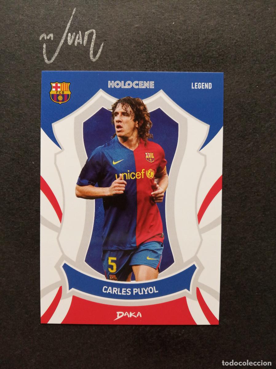 Football Stickers: HO 30 LEGEND PUYOL FC BARCELONA ESPA&Ntilde;A ⚽ DAKA &reg; HOLOCENE ONE & TWO 2024 2025 24 25 NUEVO