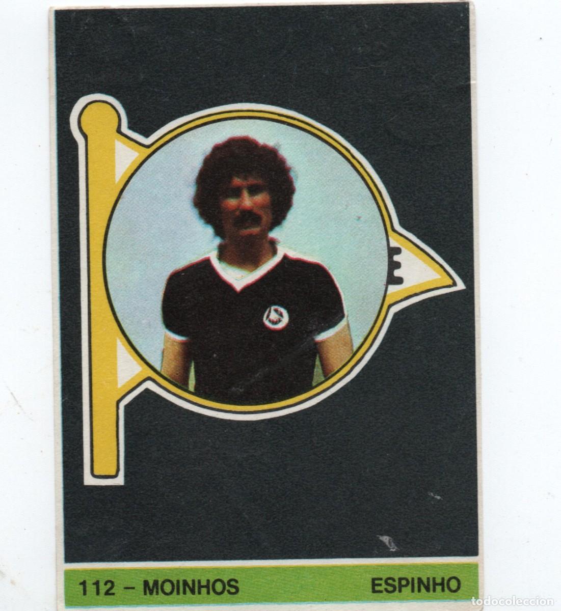 Cartes &agrave; collectionner de Football: PORTUGAL OLD FOOTBALL STICKER # 112 - MOINHOS , ESPINHO, NORMAL CONDITION