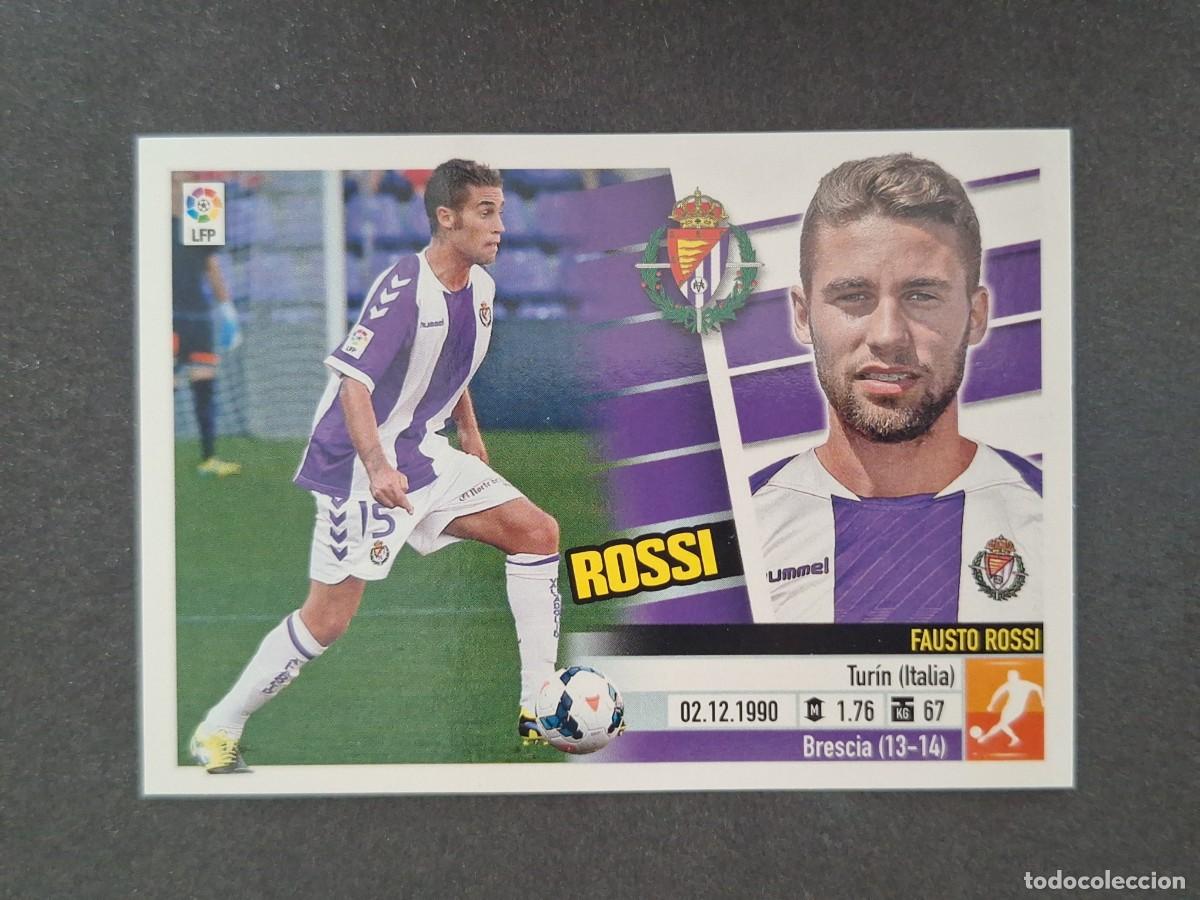 Cartes &agrave; collectionner de Football: L5 ROSSI REAL VALLADOLID COLOCA LIGA ESTE 2013 2014 13 14 NUNCA PEGADO SIN PEGAR