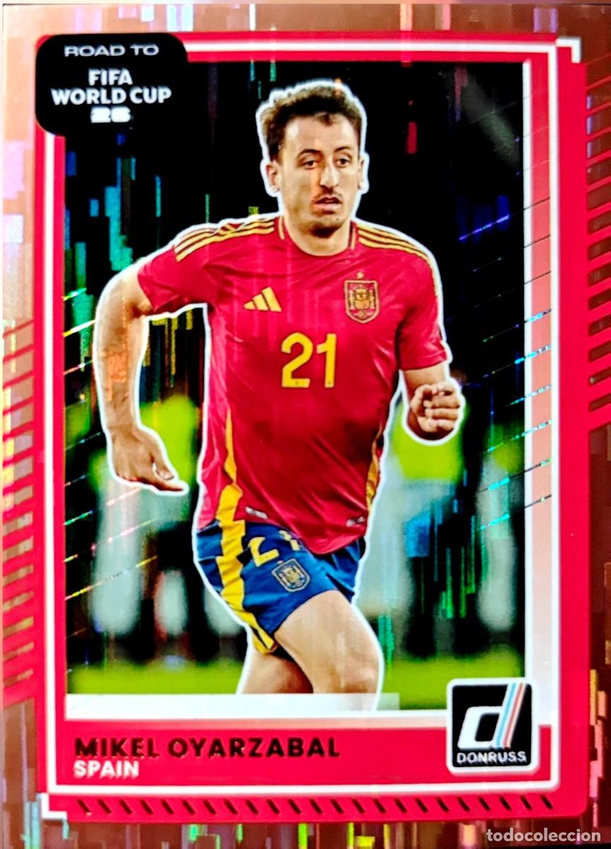 Cromos de f&uacute;tbol: 15 Mikel Oyarzabal - Espa&ntilde;a Real Sociedad - Version BRONCE - PANINI Donruss Road FIFA World Cup 2026