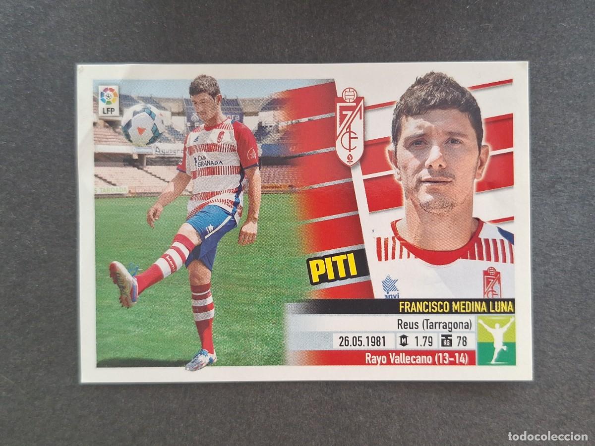 Figurine di Calcio: L5 PITI GRANADA C. F. FICHAJE 15 LIGA ESTE 2013 2014 13 14 NUNCA PEGADO SIN PEGAR