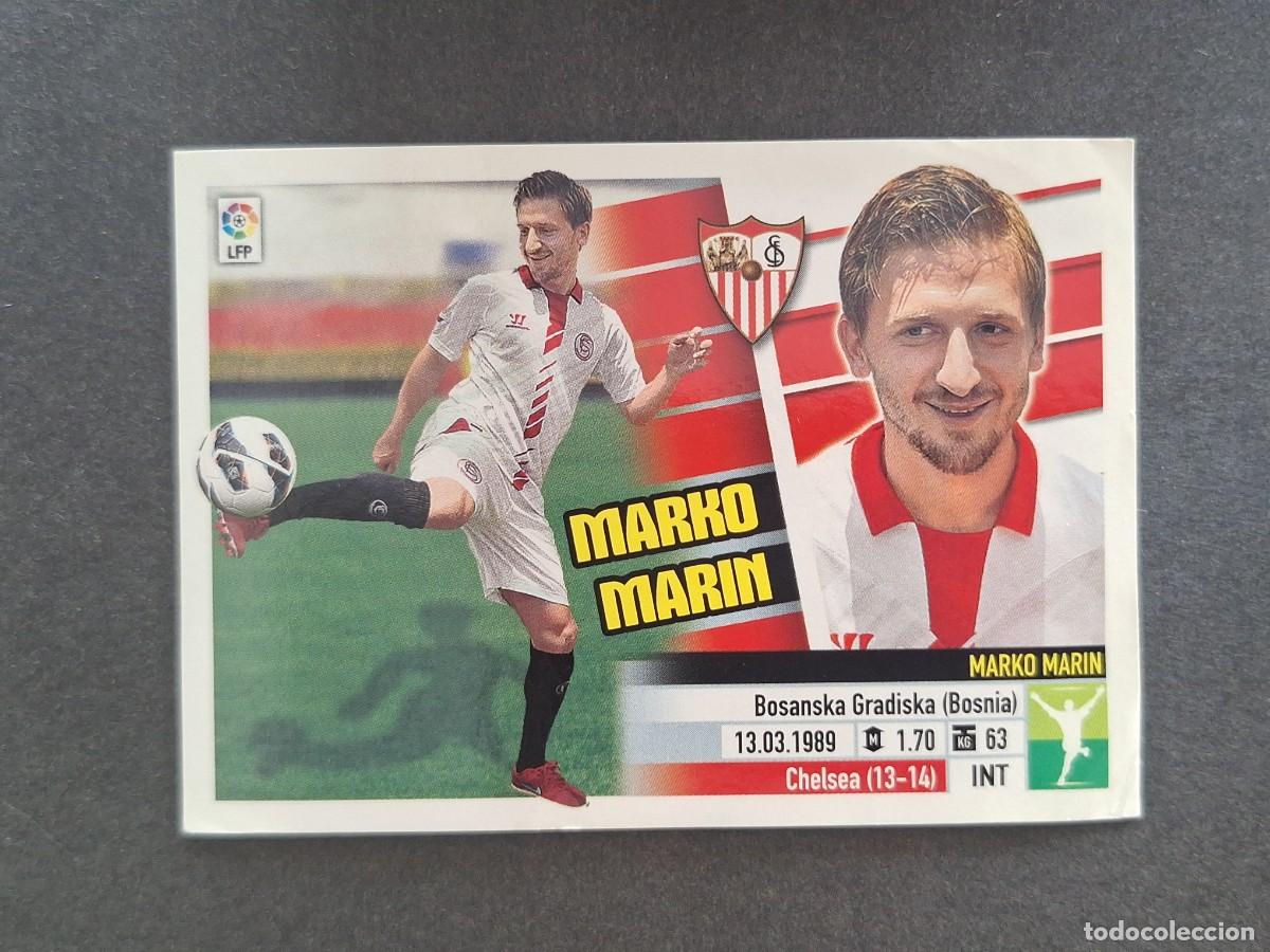 Figurine di Calcio: L5 MARKI MARIN SEVILLA F. C. FICHAJE 16 LIGA ESTE 2013 2014 13 14 NUNCA PEGADO SIN PEGAR