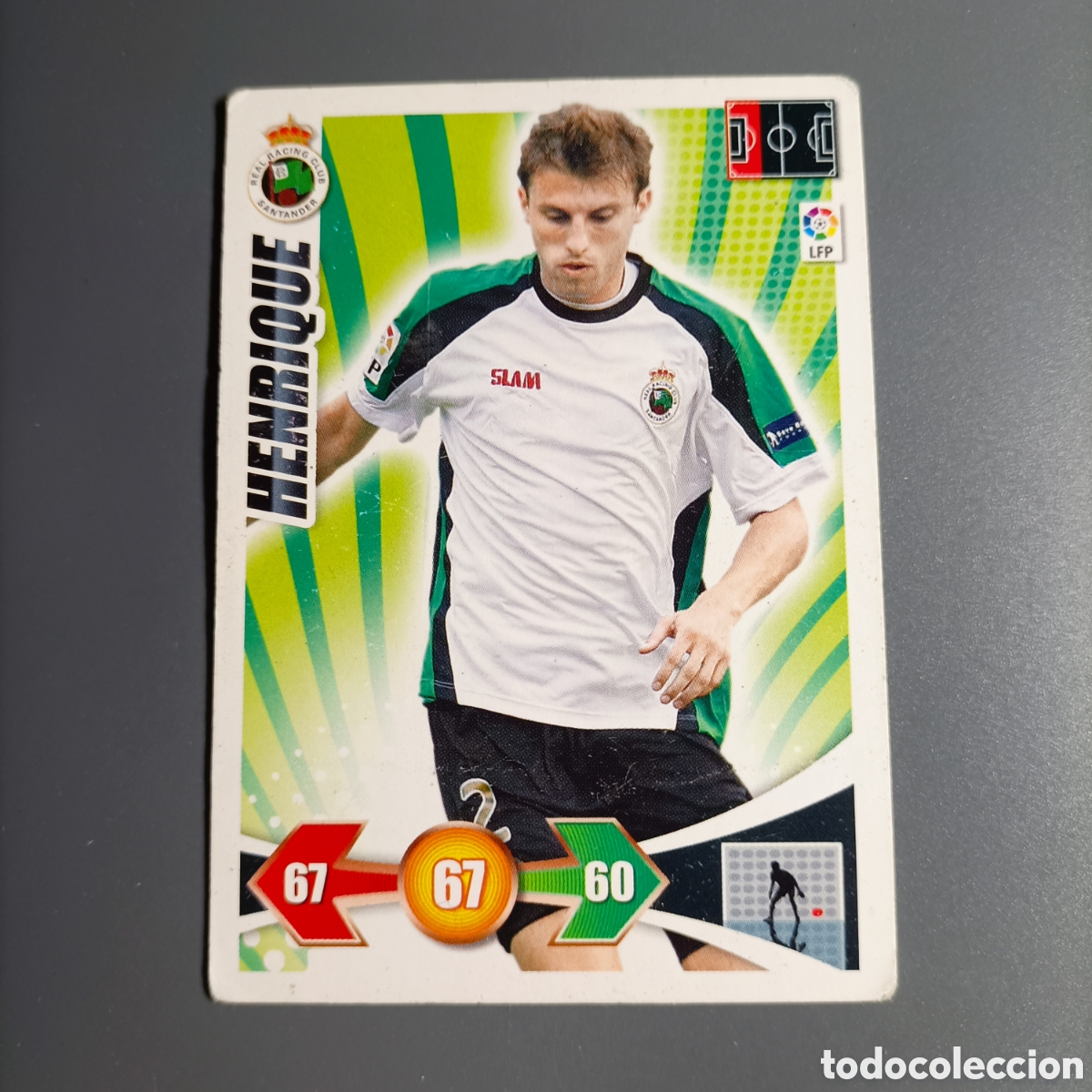 Cromos de f&uacute;tbol: ADRENALYN. LIGA 2009-2010 (RACING) HENRIQUE