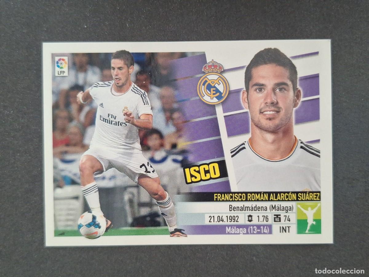 Cromos de f&uacute;tbol: L5 ISCO VERSION REAL MADRID FICHAJE 7 LIGA ESTE 2013 2014 13 14 NUNCA PEGADO SIN PEGAR