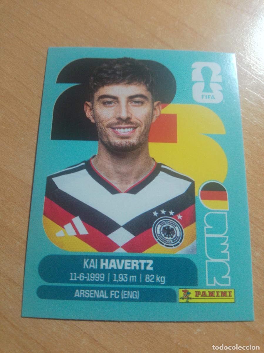 Cromos de f&uacute;tbol: HAVERTZ ALEMANIA GER 17 MUNDIAL FIFA WORLD CUP 2026 26 PANINI STICKERS NUEVO