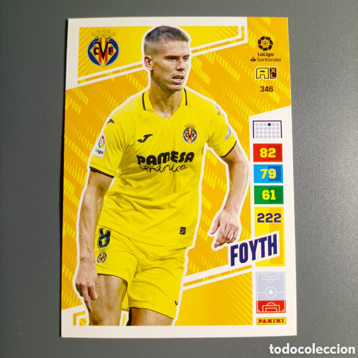 Cromos de f&uacute;tbol: ADRENALYN. LIGA 2022-2023 (VILLARREAL) №346 FOYTH