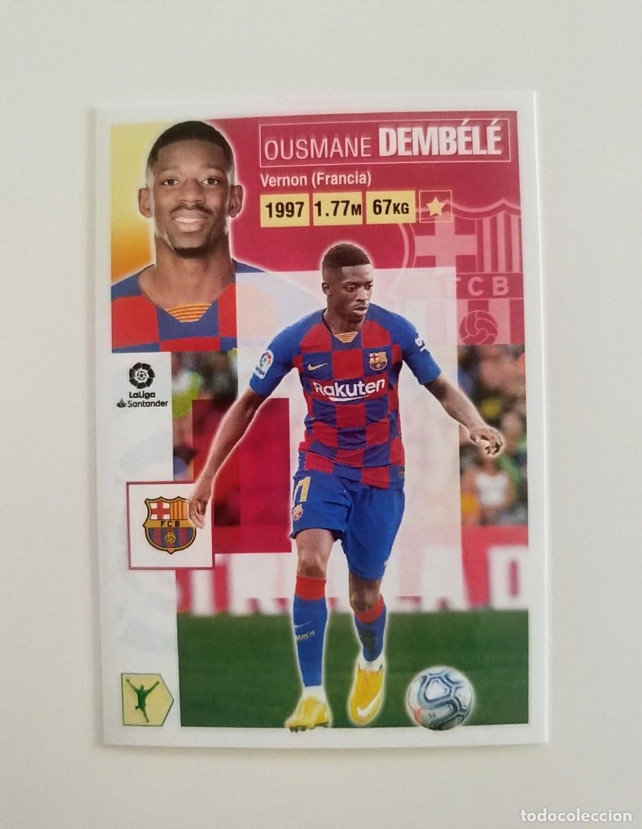 Cromos de f&uacute;tbol: Demb&eacute;l&eacute; 14B SIN PEGAR NUNCA PEGADO FC Barcelona Liga Ediciones Este 20 21 / 2020 2021