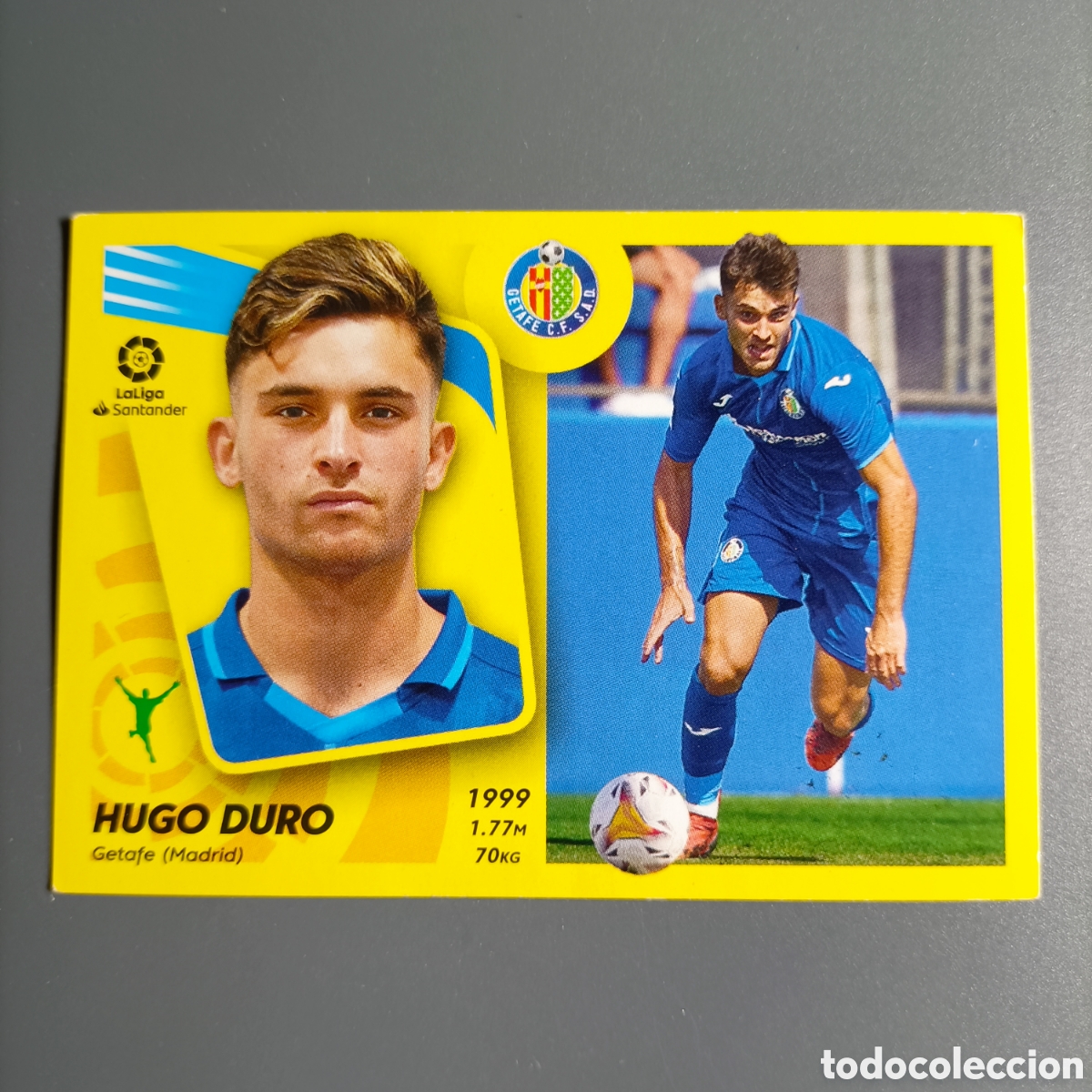 Cromos de f&uacute;tbol: STICKER PANINI. LIGA ESTE 2021-2022 (GETAFE) №17 HUGO DURO